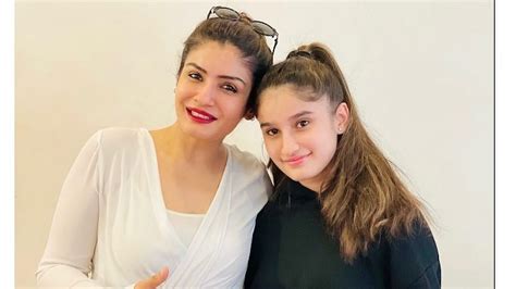 Raveena Tandon With Daughter Rasha Tandon Newstrend