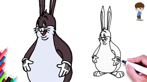 How To Draw Big Chungus Easy Step By Step