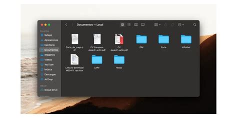 Cómo organizar archivos y carpetas en el Mac
