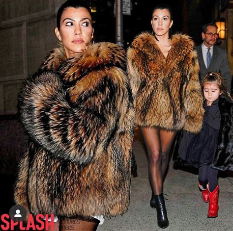 Fashion Guide Fur Fashion Kourtney Kardashian Raccoon Style Guides