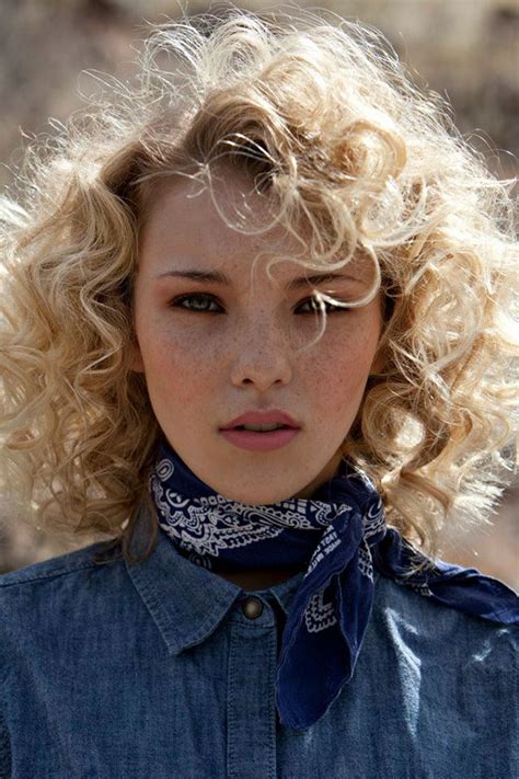 Looking for more curly hair fringe inspiration? Curls Week - How to style a curly fringe / bangs - Hair ...