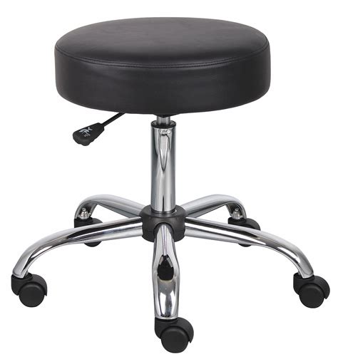 Grainger Approved Medical Stool With 20 12 In To 26 12 In Seat Height