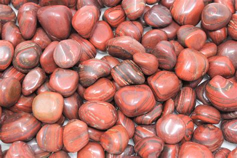 Hematite Jasper Tumbled Stones Choose 4 Oz 8 Oz Or 1 Lb Bulk Etsy