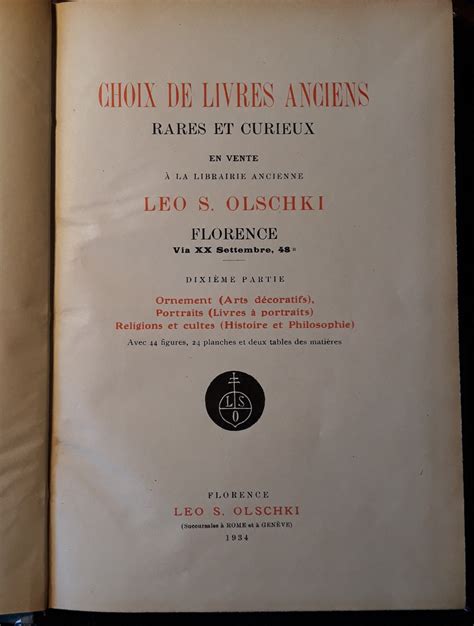 Choix De Livres Anciens Rares Et Curieux En Vente A La Librairie
