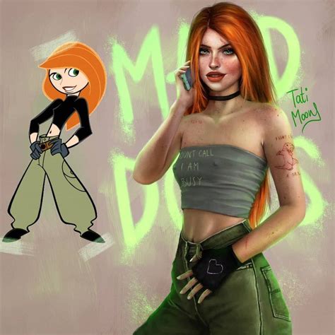 Likes Comments Tatimoons On Instagram My Painting Fanart Of Kim Possible Almost