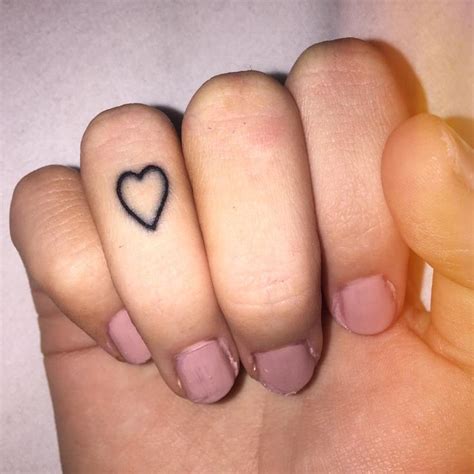 Heart Tattoo On Finger Designs Ideas And Meaning Tattoos For You