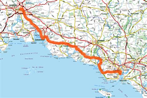 Lorient has about 57,200 residents. Biketrips en France: J2 - A travers le Sud Bretagne ...