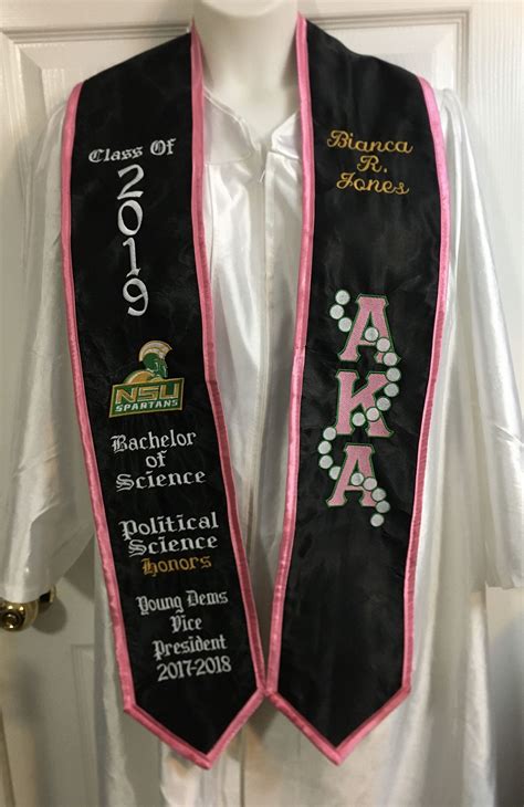 how to make a graduation stole brooks guadalupe