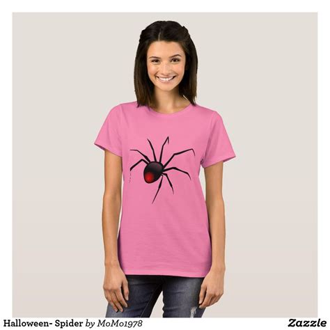 Halloween Spider T Shirt Halloween Spider Shirt Style Zazzle V Neck