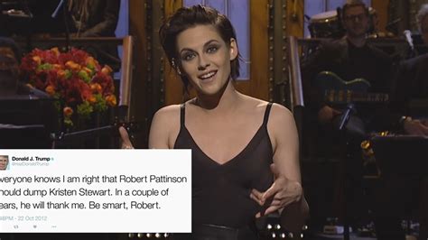 Kristen Stewart Reminisces On How Donald Trump Obsessed Over Her In