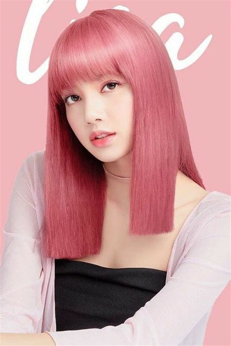Save Follow♡ Hương ♡ Pink Hair Blackpink Lisa Lisa Blackpink