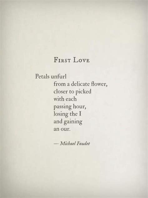 Losing the I and gaining an Our... | Michael faudet, Words, Michael