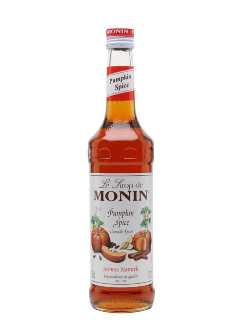 Monin Pumpkin Spice Syrup The Whisky Exchange