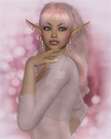 Pink Elf By Capergirl42 On Deviantart