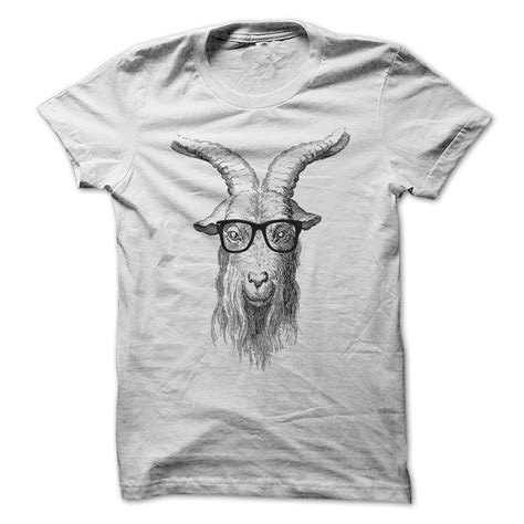 Hipster Goat T Shirt Dare To Be Tshirts Hoodies And Custom Cool T Shirts
