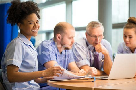 Medical Staff Meeting Stock Photo Royalty Free Freeimages