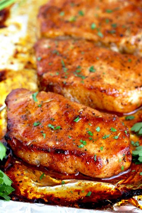 Oven Baked Pork Loin Steak Recipes Image Of Food Recipe