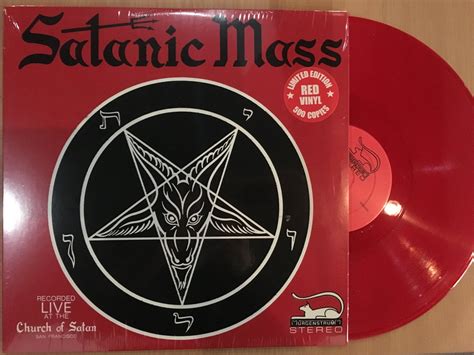 Satanic Mass Recorded Live At The Church Of Satan Anton Lavey