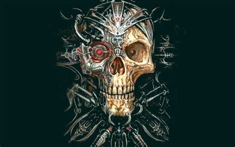Dark Skull Evil Horror Skulls Art Artwork Skeleton Wallpapers Hd Desktop And Mobile