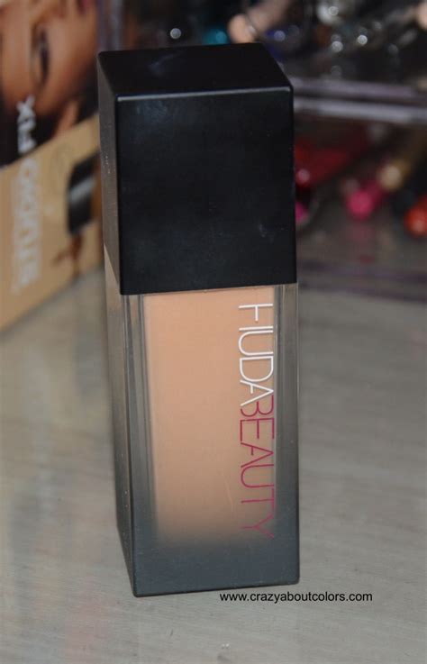 Huda Beauty Foundation Review Crazy About Colors