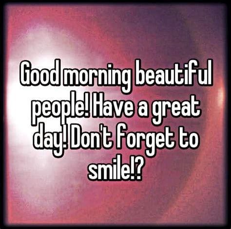 Good Morning Beautiful People Pictures Photos And Images For Facebook