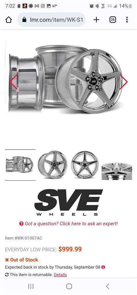 Brand New Still In Box Sve Saleen Wheel Ford Mustang Forums