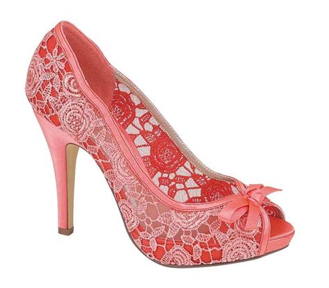 Pin By Fabyan Williams On Wedding Ideas High Heels For Prom Coral