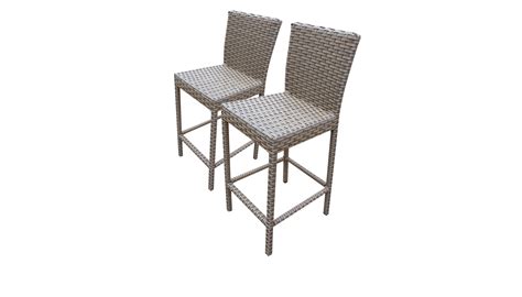 Monterey Bar Table Set With Barstools 7 Piece Outdoor Wicker Patio