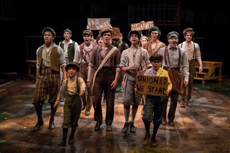 Carrying The Banner A Review Of Newsies The Broadway Musical At