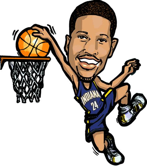 Basketball Caricature