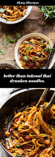 Another popular thai street food dish is fried rice, normally made with shrimp, a few small one of the best things about a plate of thai fried rice is the prik nam pla, or thai fish sauce mixed with chilies. Better Than Takeout Thai Drunken Moodles. - Recipes Food 2