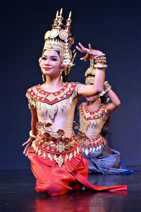 Local Style Cambodian Apsara Dance Costume