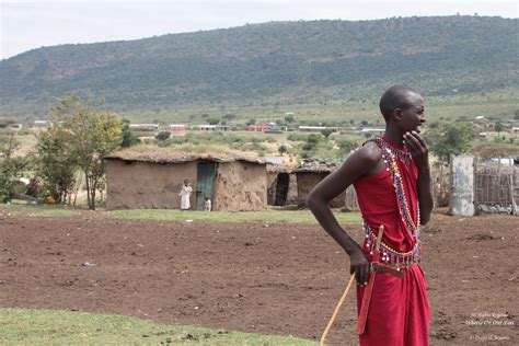 Tour Of A Maasai Village In Maasai Mara Kenya