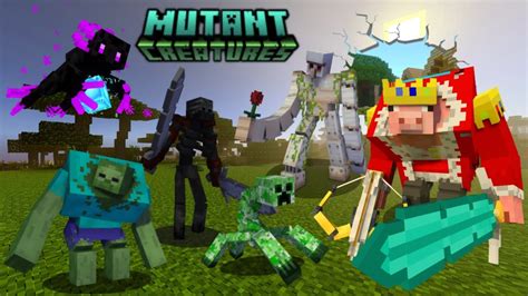 Mutant Creatures Addon 119 118 Minecraft Pebedrock Mod