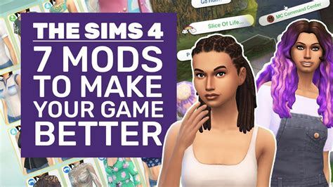 7 Mods To Make The Sims 4 A Better Game Best Sims 4 Mods YouTube
