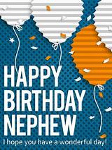 Add a personal message or a family photo and make the occasion even more memorable! Happy Birthday Nephew - Birthday Wishes Messages For Nephew