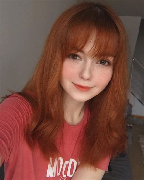 Beautiful Red Hair Gorgeous Redhead Hairstyles With Bangs Cool