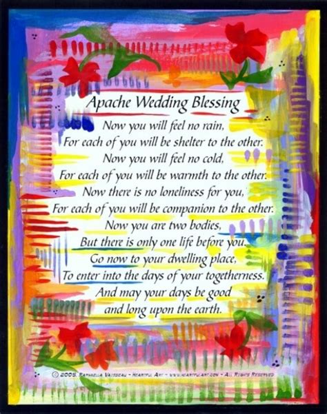 45 Apache Wedding Blessing Framed Ideas In 2021