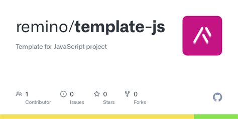 Github Reminotemplate Js Template For Javascript Project
