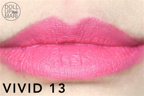 Maybelline New Vivid Matte Shades Review And Swatches Doll Up Mari