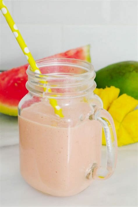 Healthy Mango Watermelon Smoothie For Weight Loss Tips
