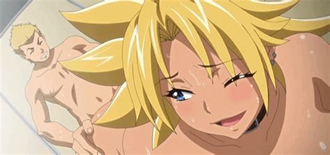 1girl Animated Animated  Ass Blonde Hair Blue Eyes Bouncing Breasts Breasts Choker Curvy Dark