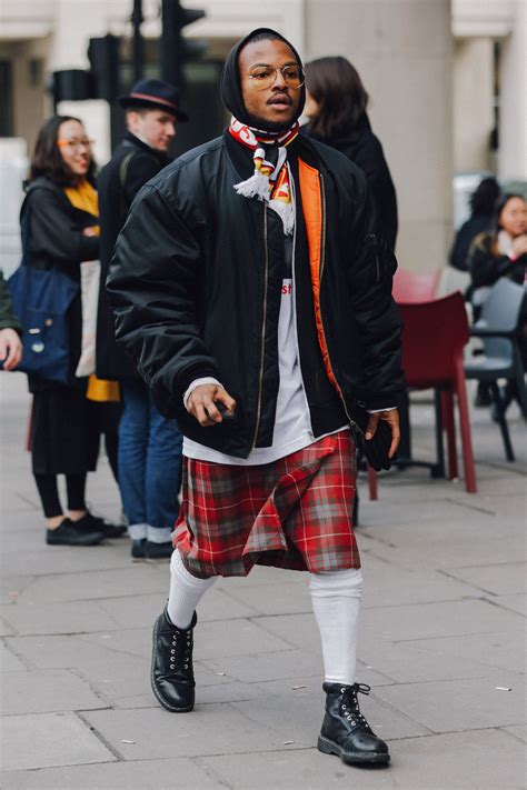 The Best Street Style From Londons Fall 2017 Mens Shows Mens Street
