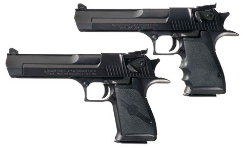 Two Magnum Research Desert Eagle Semi Automatic Pistols A Magnum