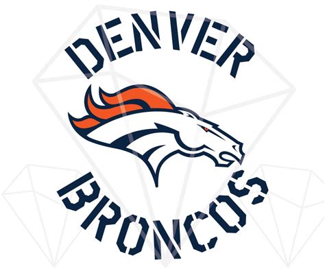Denver Broncos SVG PNG bundle/ Repeat pattern cricut | Etsy