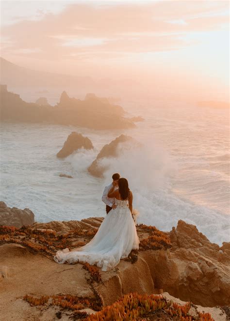 Big Sur Elopement In 2021 Big Sur Wedding California Elopement Elope Wedding