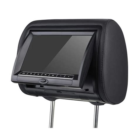 Universal 9 Inch Digital Screen Car Headrest Monitor Dvd Player Support