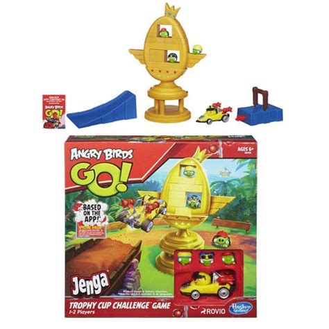 Angry Birds Go Jenga Trophy Cup Challenge Game Hasbro Angry Birds