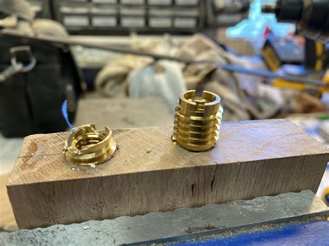 How To Install Brass Threaded Inserts Jonathan Fritz