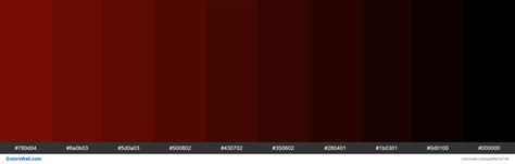 Shades Xkcd Color Indian Red 850e04 Hex Colors Palette Colorswall
